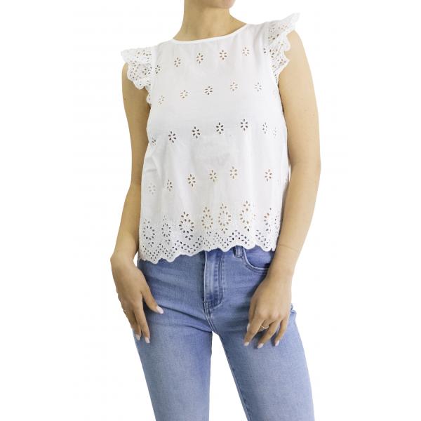 Maglia con volant fantasia  Only